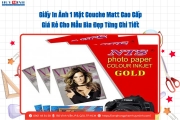 Giấy In Ảnh 1 Mặt Couche Matt Cao Cấp - Giá Rẻ Cho Mẫu Bìa Đẹp Từng Chi Tiết