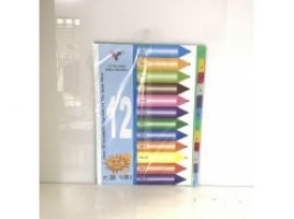 BÌA PHÂN TRANG NHỰA 12 SỐ