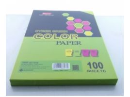 GIẤY BÌA XANH DẠ QUANG A4, 180 gsm